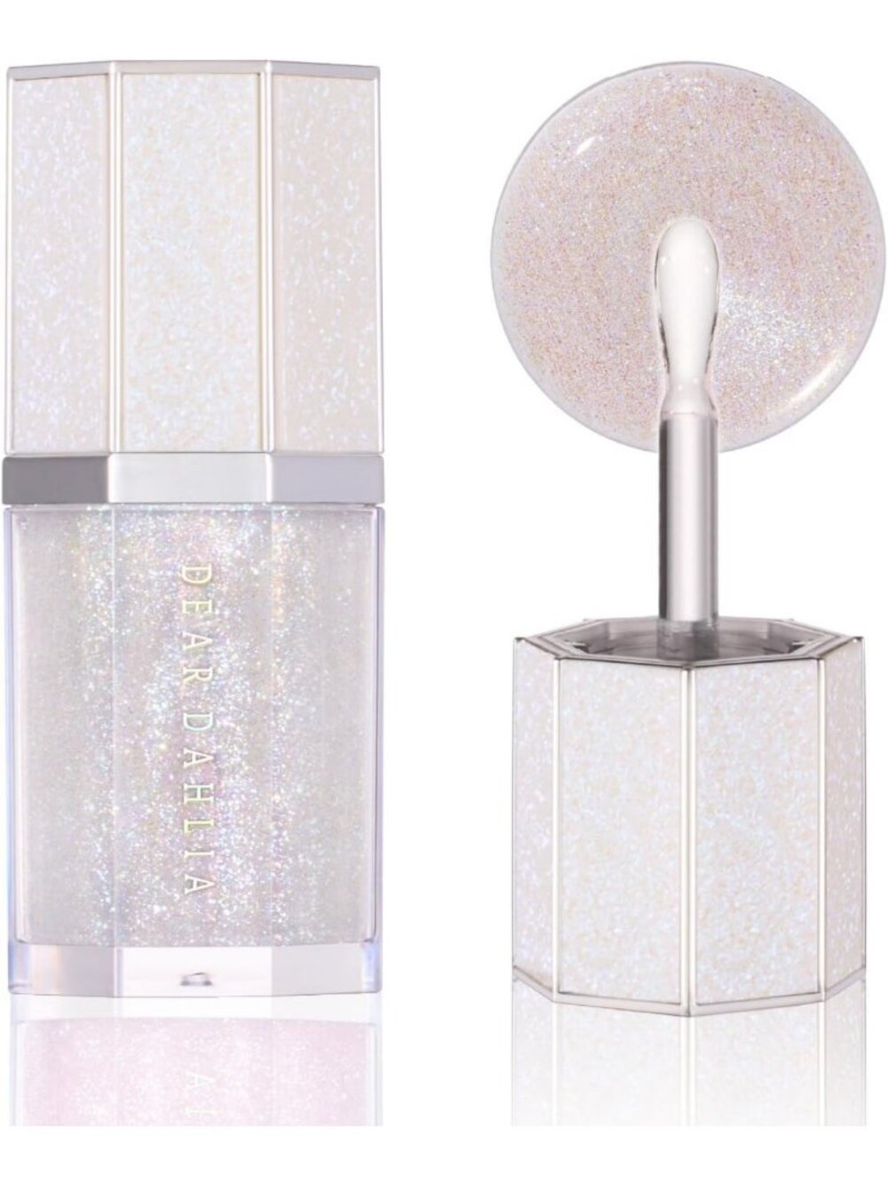 Sparkling Crystal Lip Glaze - Hydrating, Glossy Finish, Long-lasting Shine